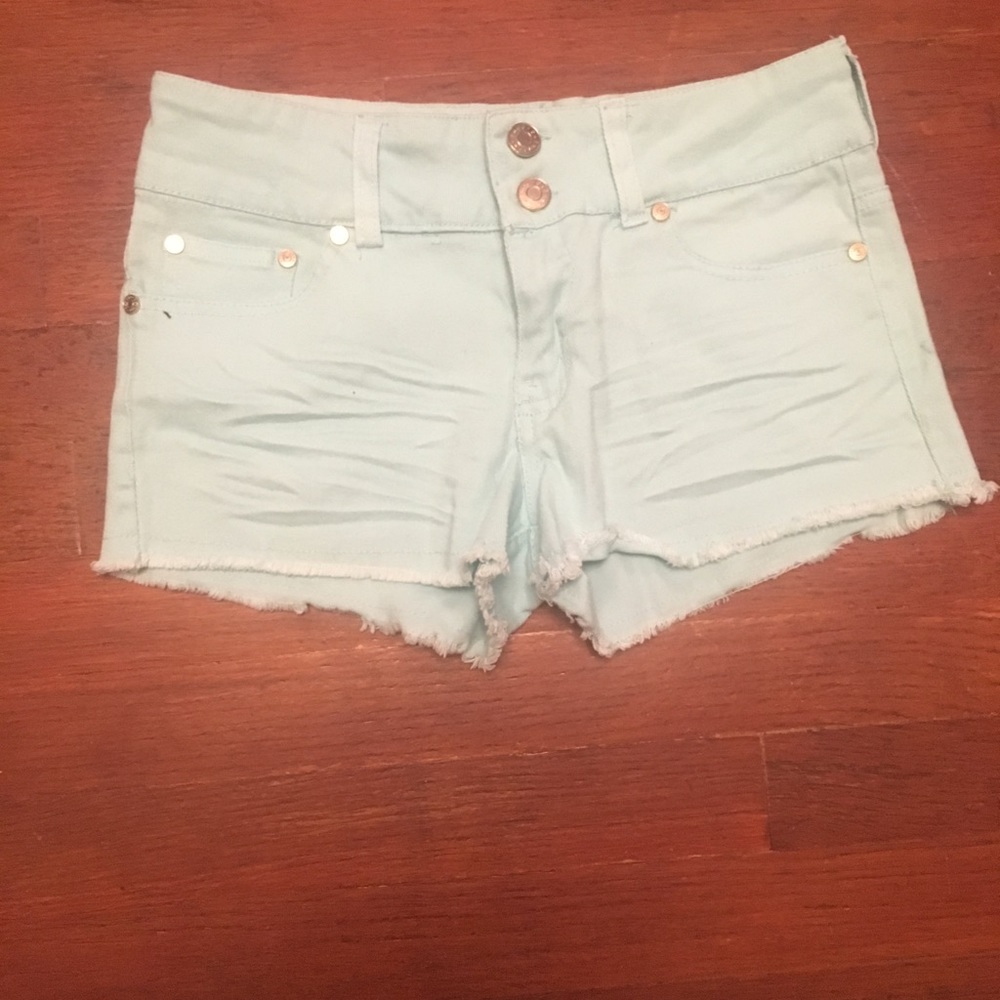 Light blue shorts